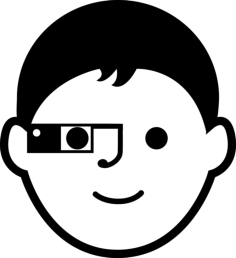 Child Face With Google Glasses Svg Line Art, Free Vectors File